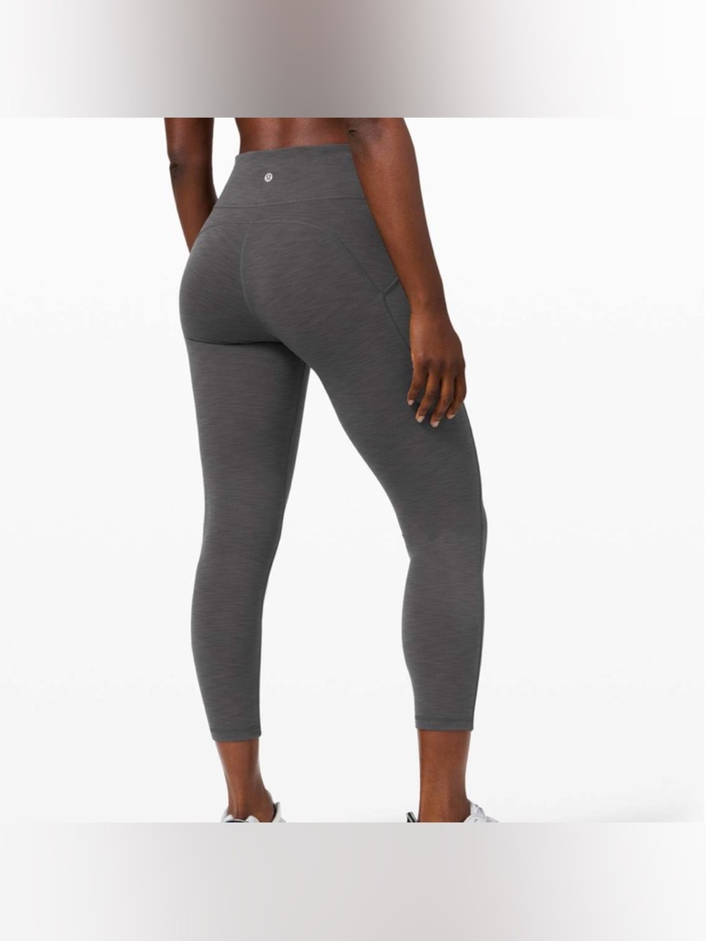 Lululemon Invigorate High-Rise Tight 25" Heathered Graphite Grey